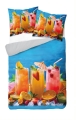 Pościel 3D 160x200 Satynowa Mikrofibra Młodzieżowa  
