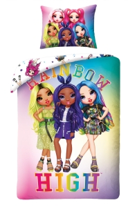 Pościel bawełniana Rainbow High 160X200