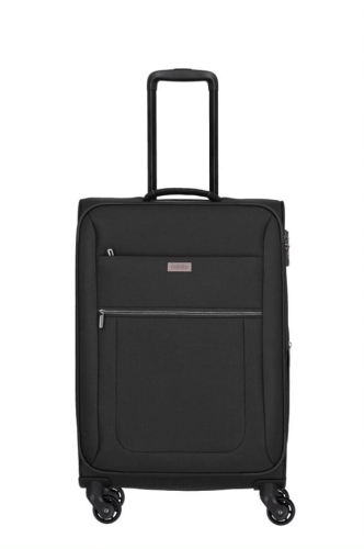 Walizka Travelite VALENCIA Czarna Średnia 68cm 