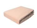 Prześcieradło Jersey z gumką 220x200 Beż Prestige Collection 160 g/m2