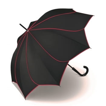 Parasol Pierre Cardin  Sunflower Long  black-red
