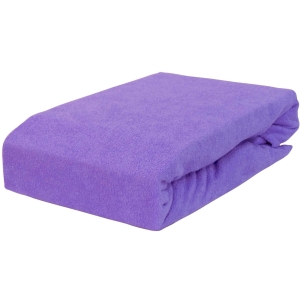 Prześcieradło FROTTE Z GUMKĄ 120x200 FIOŁEK