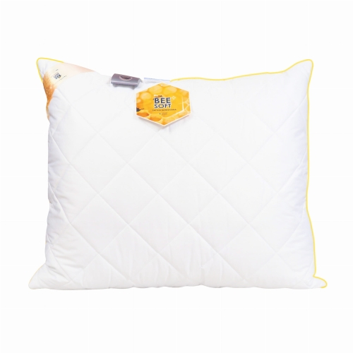 Poduszka SATYNA 70x80 Pikowana 1000g  Bee Soft Premium 