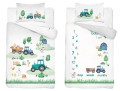 Pościel niemowlęca 100x135 Traktorek Farma BAWEŁNA  