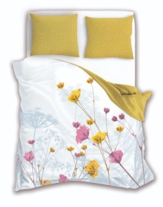 Pościel bawełniana 160x200 Letni Sen kwiaty wiosna