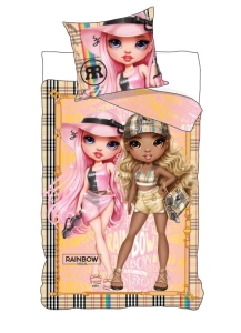 Pościel Bawełniana 160x200 Rainbow High 