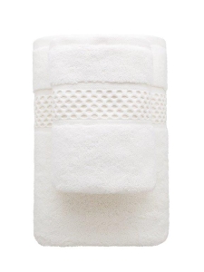 Ręcznik 50x90 Rete gruby kremowy 100% bawełna 650g miękki 