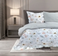 Pościel Satynowa Elegant  160x200 kwiaty wiosna  