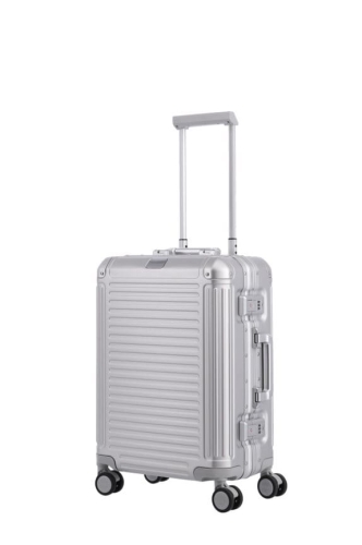 Walizka Next Kabinowa 55cm S Aluminium Premium Srebrna