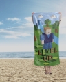 Ręcznik Plażowy Kąpielowy 70X140 MINECRAFT STEVE