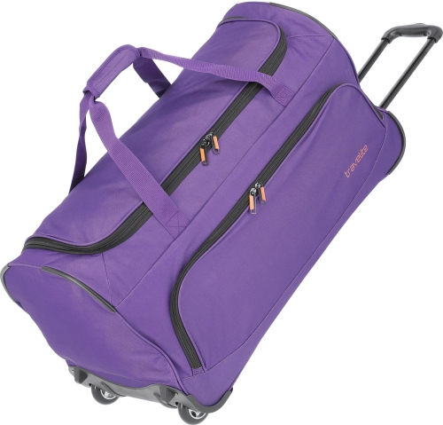 Torba Podróżna na kółkach Travelite basic fresh lila