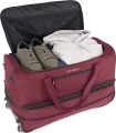 Torba Podróżna na kółkach Travelite BASICS bordo