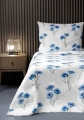Pościel bawełniana 140x200 Cottage Chabry Kwiaty