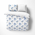 Pościel bawełniana 140x200 Cottage Chabry Kwiaty