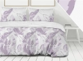 Pościel 160x200 bielbaw PREMIUM Ideal Liście Wrzosowe
