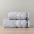 Ręcznik 70x140 szary luxury Markizeta  