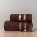Ręcznik 70x140 brązowy luxury Markizeta  