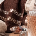 Ręcznik 70x140 brązowy luxury Markizeta  