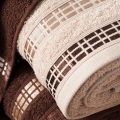 Ręcznik 70x140 beżowy luxury Markizeta