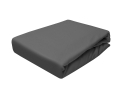Prześcieradło Jersey z gumką 160x200 Grafitowe Prestige Collection 160 g/m2