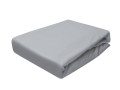 Prześcieradło Jersey z gumką 180x200 Jasny Szary Prestige Collection 160 g/m2 