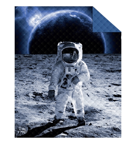 Narzuta na łóżko młodzieżowa 170X210 Kosmos Nasa