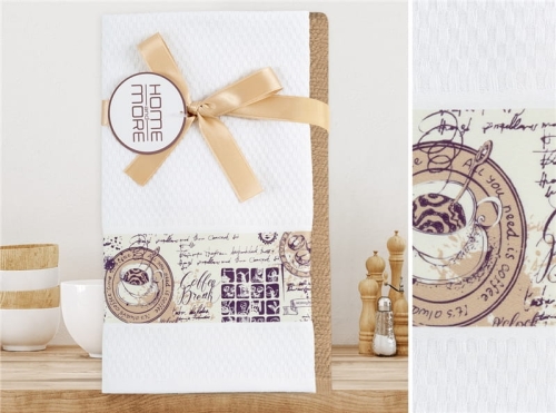 Komplet ścierek kuchennych 2szt Coffee House Greno Bawełna