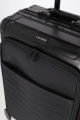Walizka Next Kabinowa z  przednia Kieszenią 55cm S Aluminium Premium Czarna