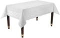 Obrus plamoodporny biały 140x220 MESA LUX 