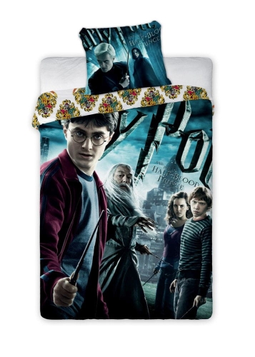 Pościel Młodzieżowa 140x200  Harry Potter Szkoła Magii