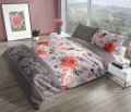 Pościel Satynowa 220x200 Pure Satin Kwiaty Kolorowe 