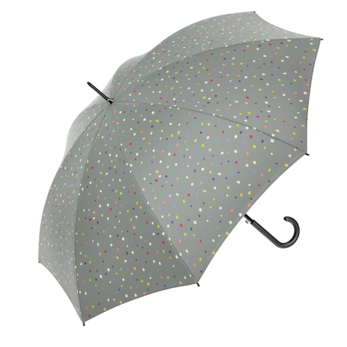Parasol Benetton Long Kropki Popiel  