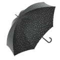 Parasol Benetton Long Kropki Czarny