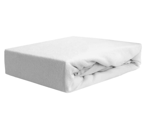 Prześcieradło FROTTE Z GUMKĄ 60x120 BIAŁE