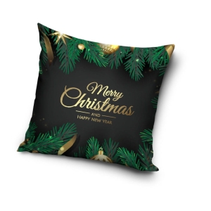 Poszewka Świąteczna 40x40 Gwiazdka Zielona