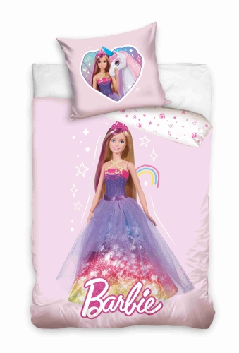 Pościel niemowlęca 100x135 + 40x60 Barbie Księżniczka