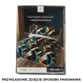 Pościel 220x200 Satyna Bawełniana Rubik