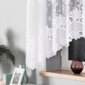 Firanka gotowa żakardowa KASJANA 320x160cm biały
