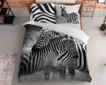 Pościel Bawełniana Zebra 160x200 Holland Natura 3817A