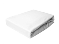 Prześcieradło Jersey z gumką 140x200 Białe Prestige Collection 160 g/m2
