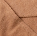 Kąpielowe okrycie niemowlęce 85x85 FROTTE brązowe