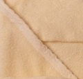 Kąpielowe okrycie niemowlęce 85x85 FROTTE beżowe
