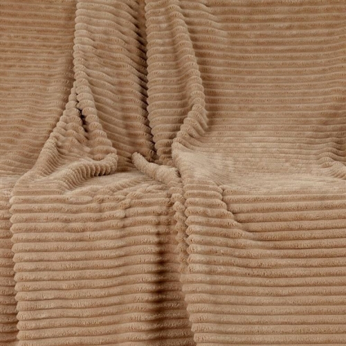 Koc Jednobarwny 150x200 DIUNA Beżowy miękki puszysty