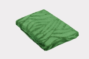 Koc SAWANNA 150x200 z Mikrofibry Żakardowej Zielony