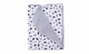 Kocyk Bambusowy Dwustronny 75x100 BAMBOO Kolorowe Strzałki