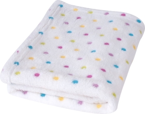 Kocyk 75x100 MILLY Biały