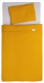 Komplet Pościeli 3 Częściowej 100x135 MUSLIN Musztardowa