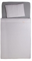 Komplet Pościeli 3 Częściowej 100x135 MUSLIN Szary