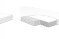 Materacyk Ortopedyczny 120x60x10 DUAL