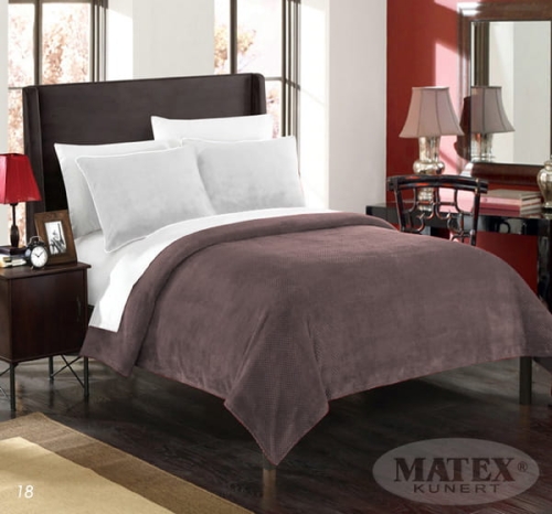 Narzuta Dekoracyjna 170x210 MONTANA Brązowa